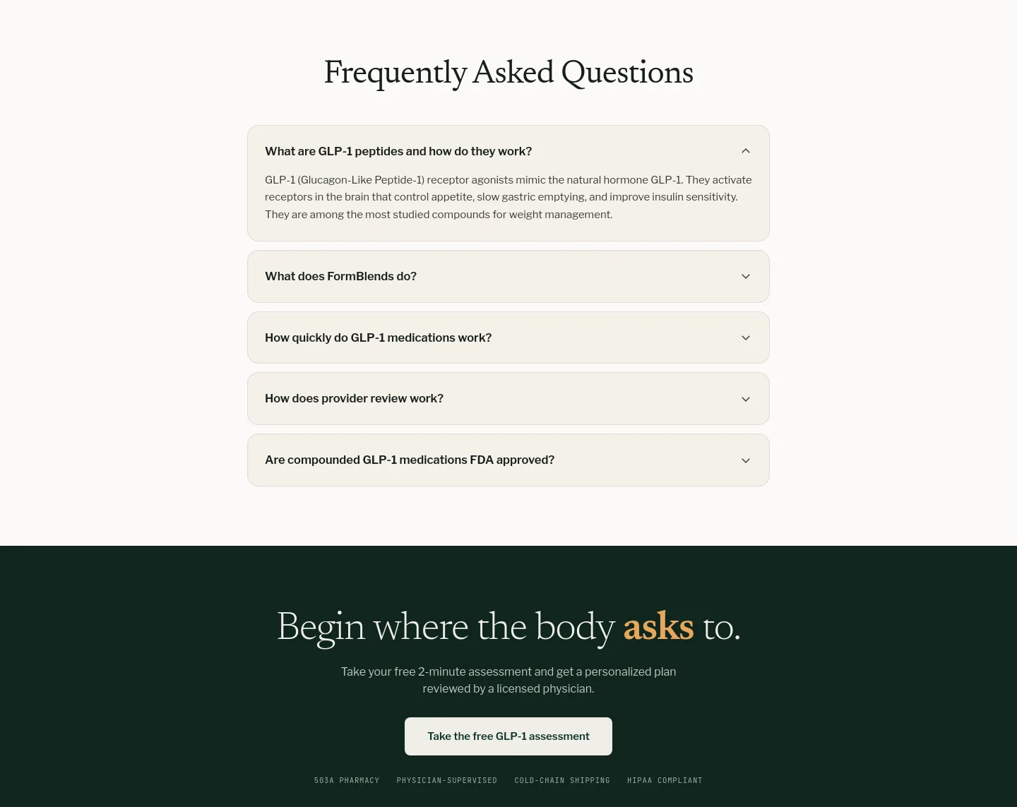 formblends.com — FAQ