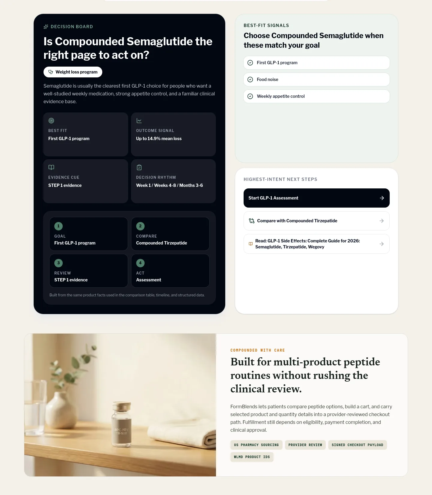 formblends.com — a real Comparison section