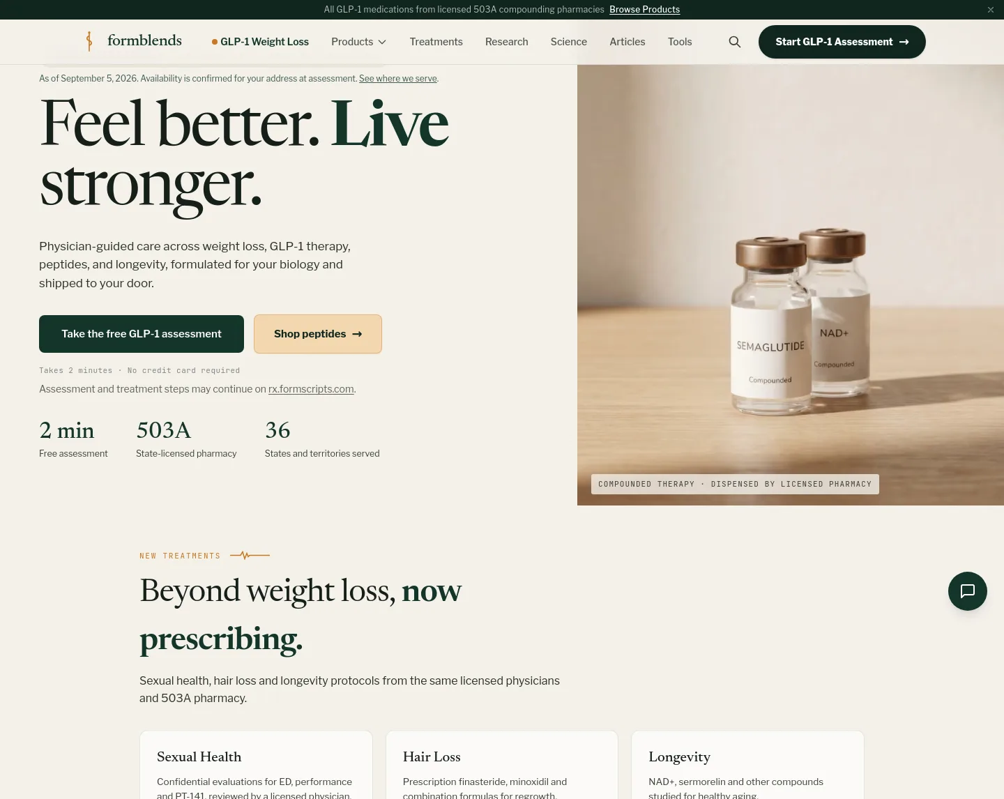formblends.com — Hero