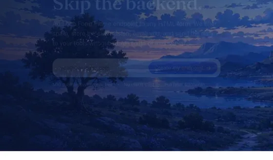 No credit card element from formplume.com