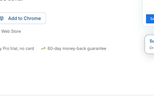 Guarantee element from forthwrite.ai
