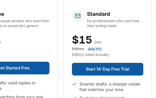 Price anchor element from forthwrite.ai