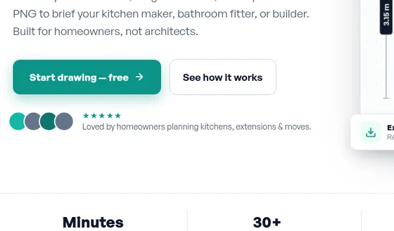 Rating element from freeroomplanner.com