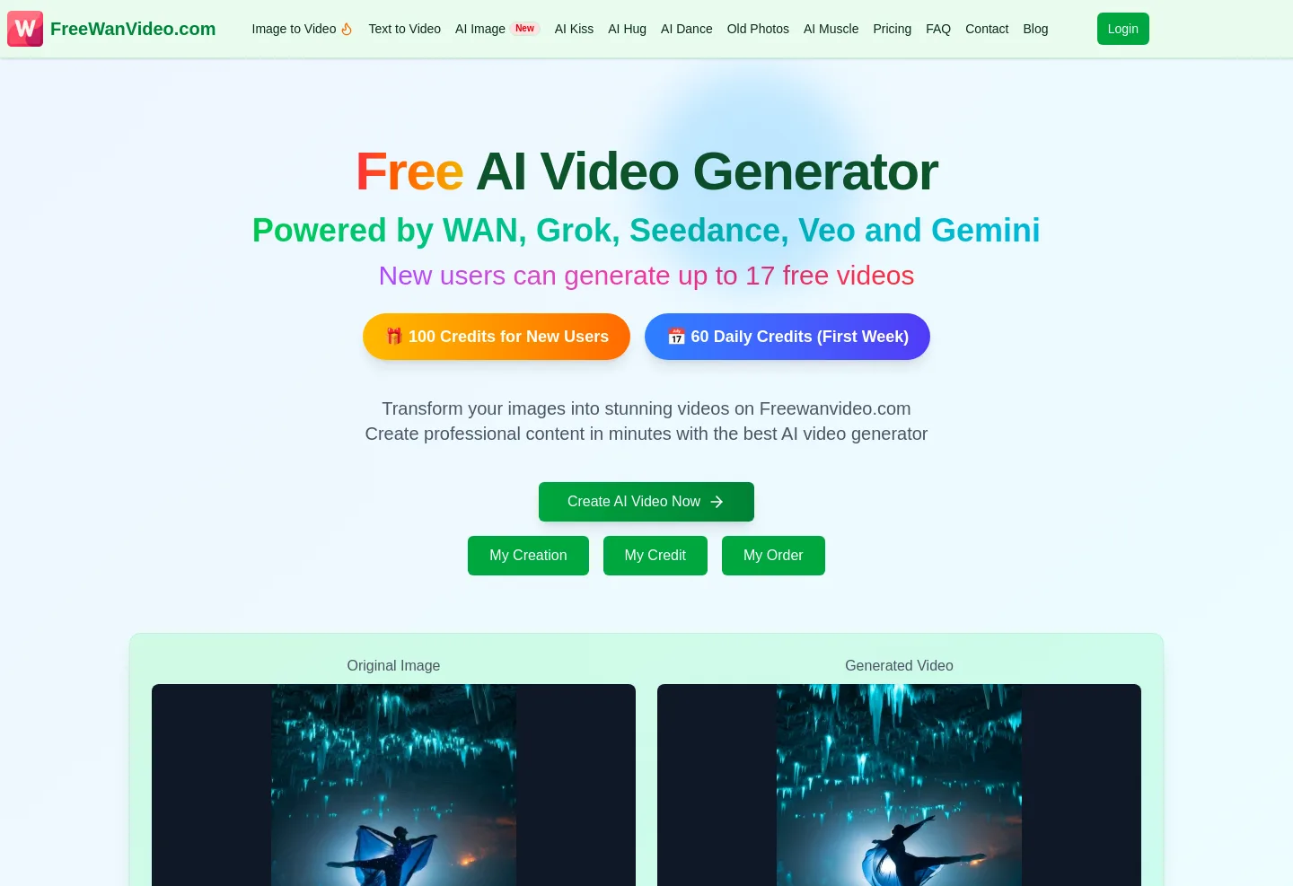freewanvideo.com — The Pricing Page