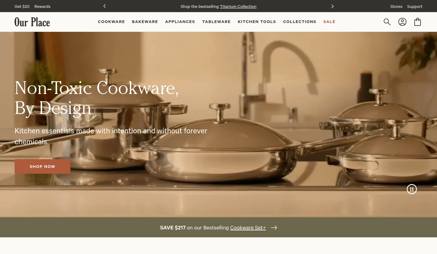 fromourplace.com — a measured funnel