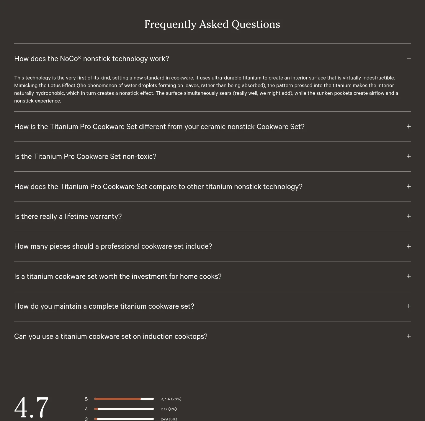 fromourplace.com FAQ section
