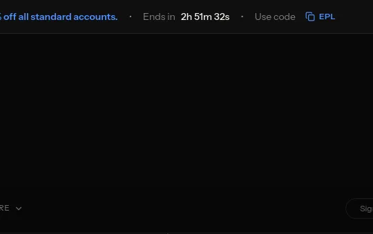 Countdown element from fundingpredicts.com