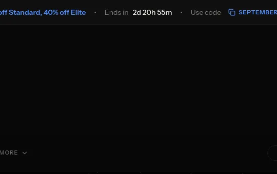 Countdown element from fundingpredicts.com