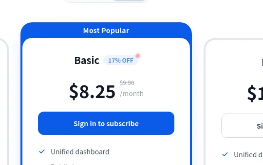 Price anchor element from galite.io
