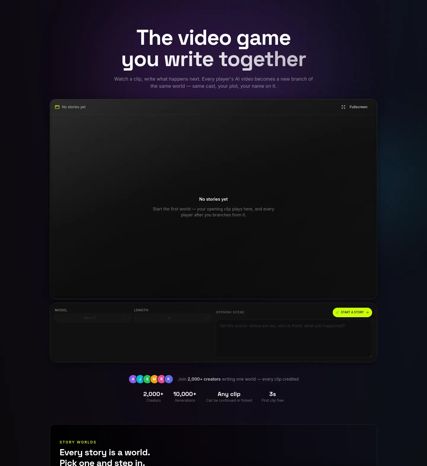 gamegen.fun — Hero