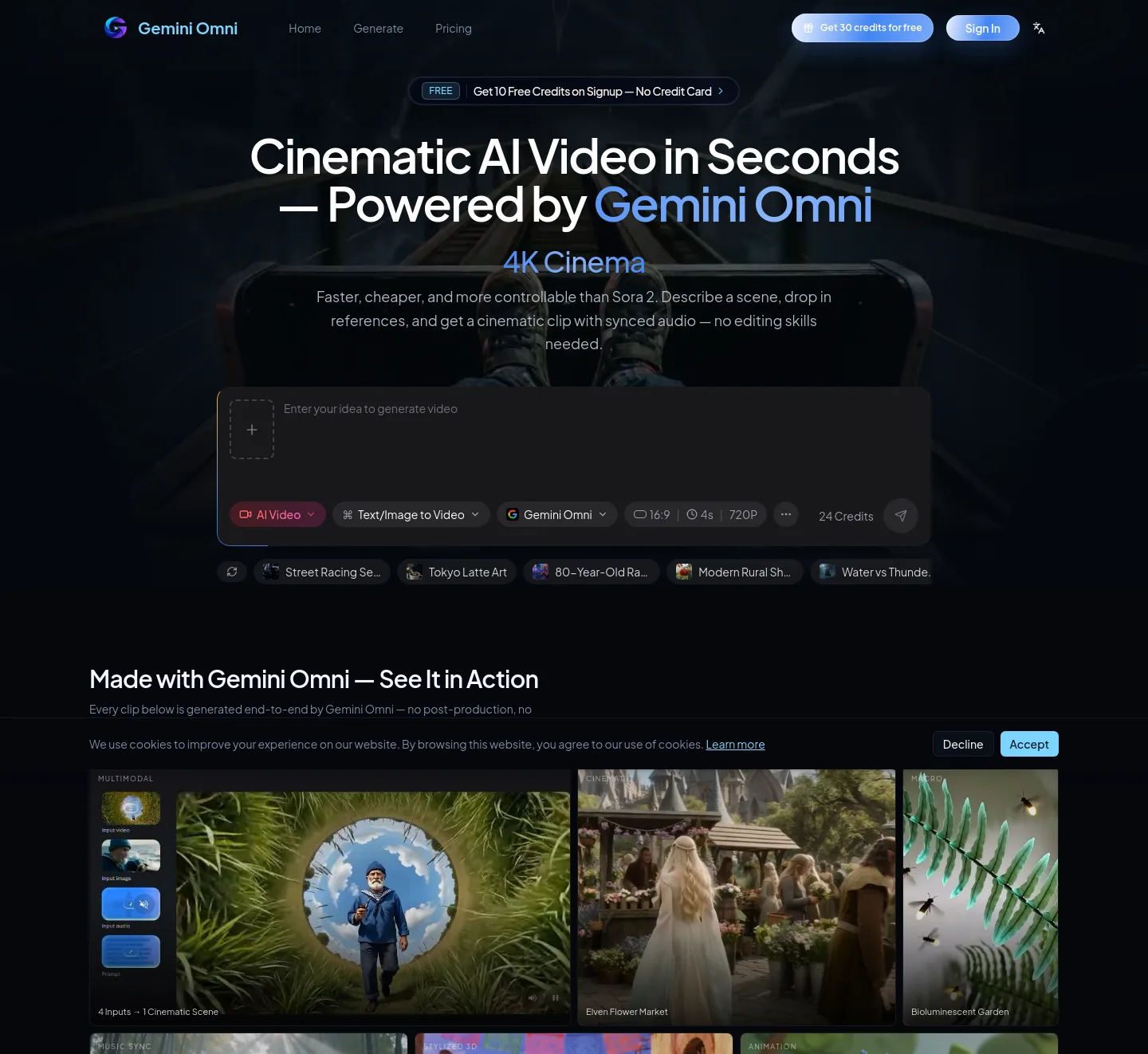 gemini-omni.pro — a measured funnel