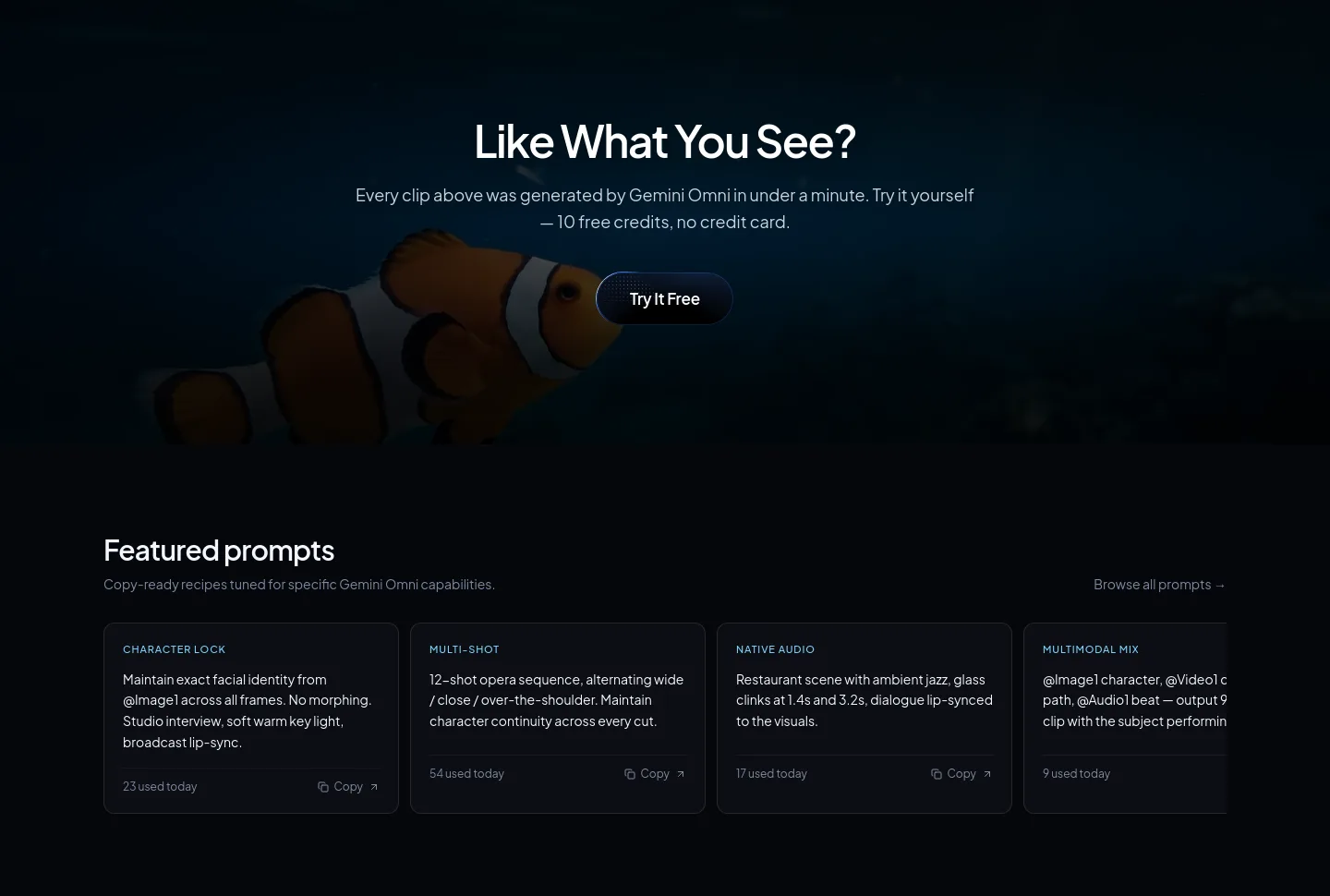 gemini-omni.pro — CTA