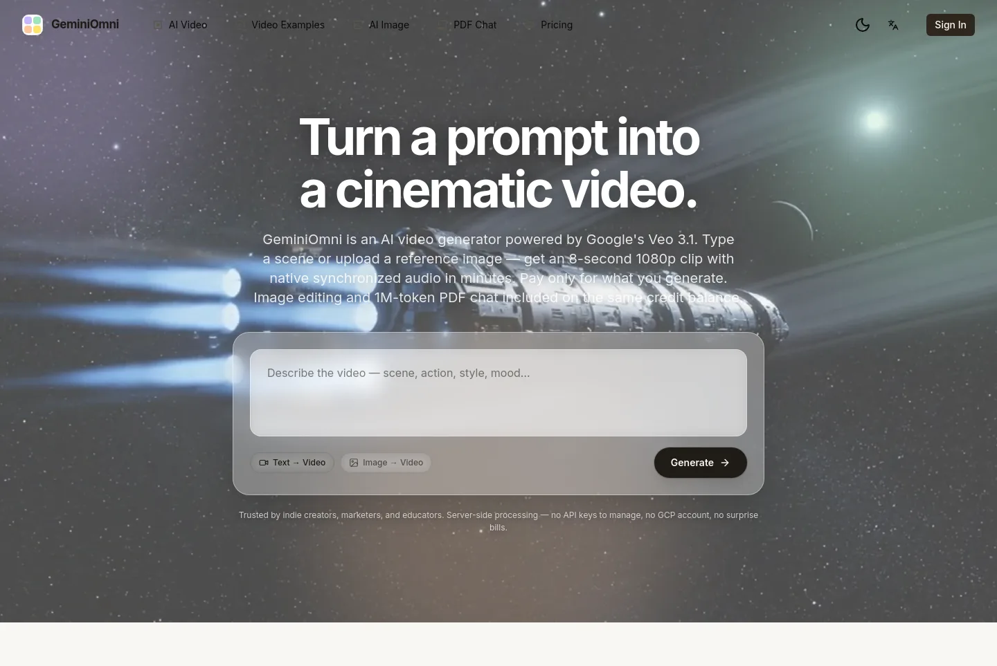 geminiomni-ai.com — Hero