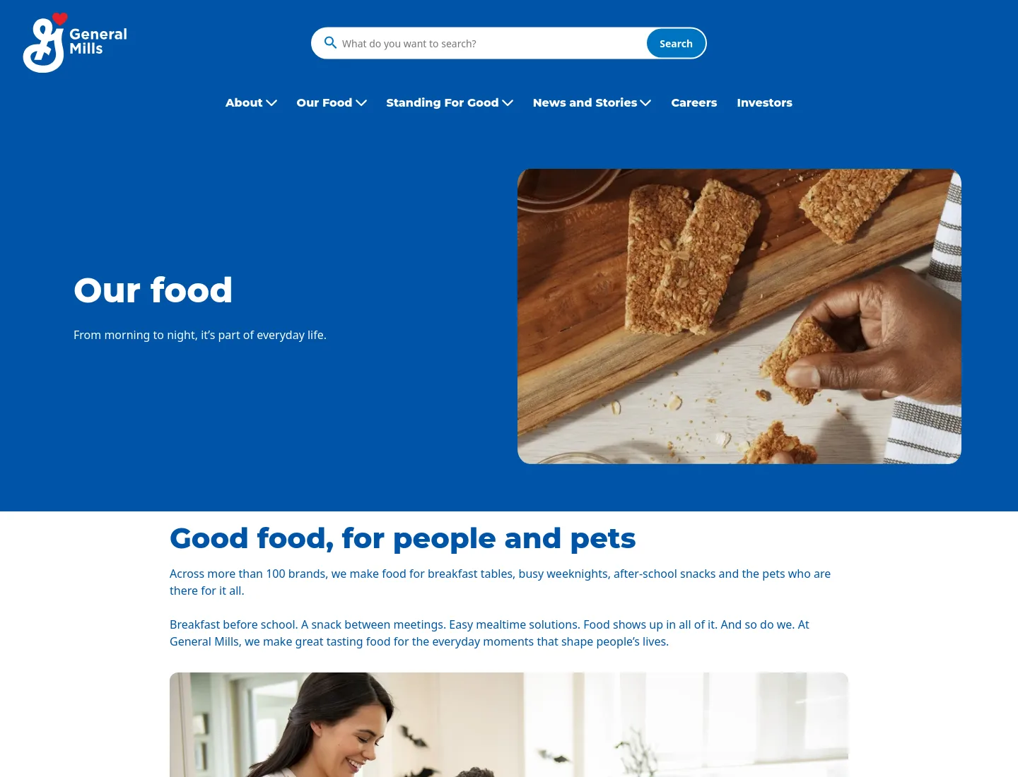 generalmills.com — a measured funnel