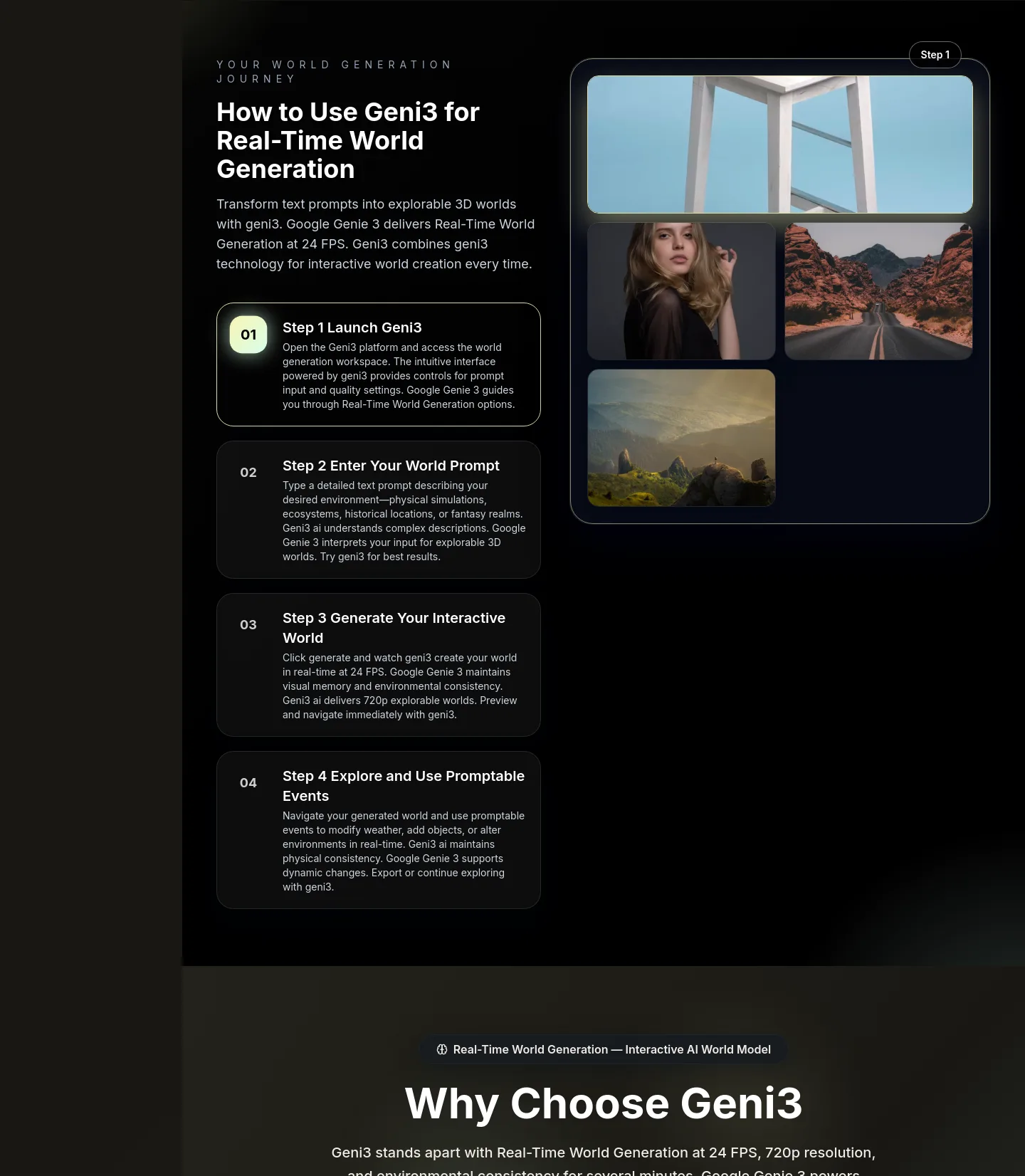 geni3.org — a real Features section
