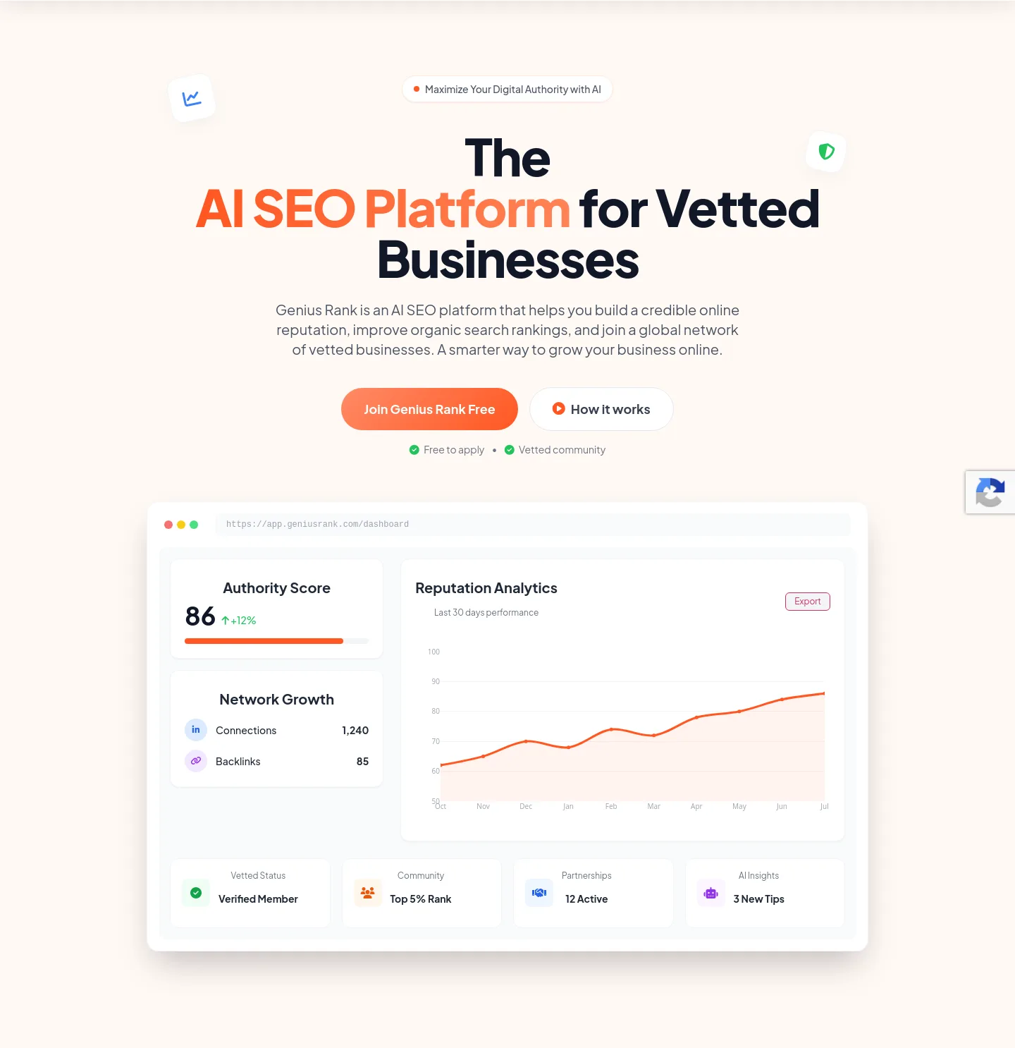 geniusrank.com — Hero