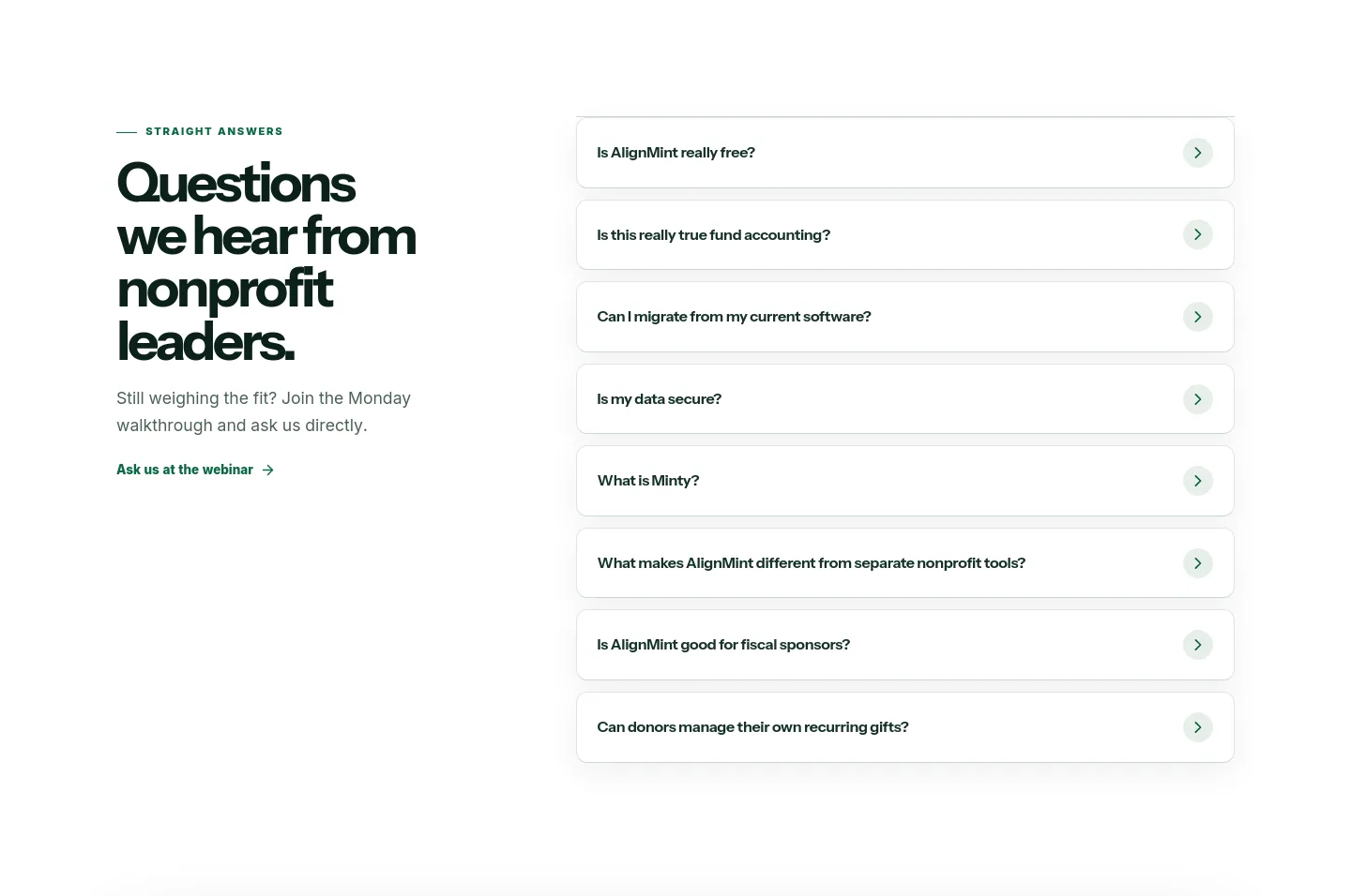 getalignmint.org — FAQ