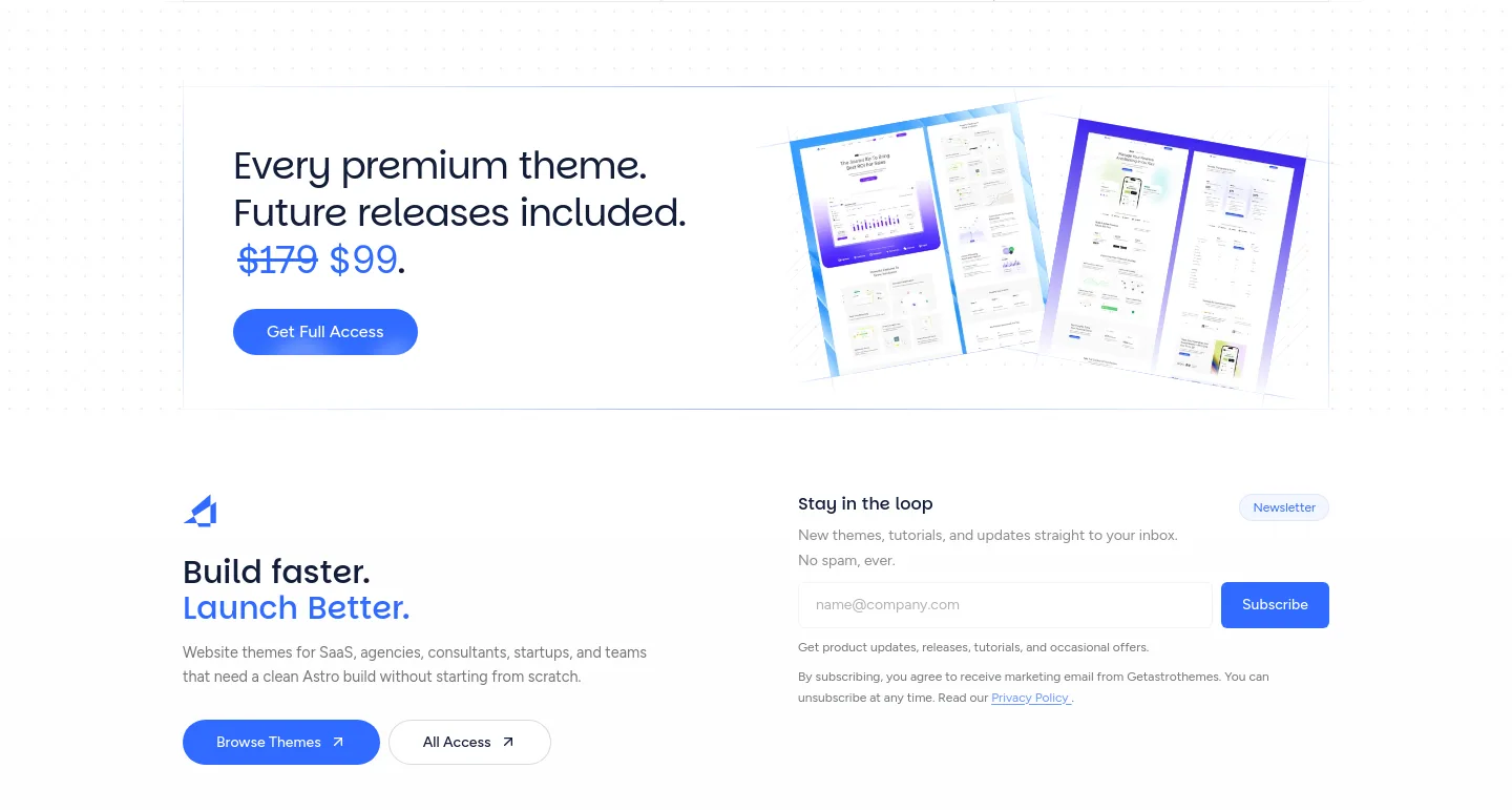 getastrothemes.com — Features