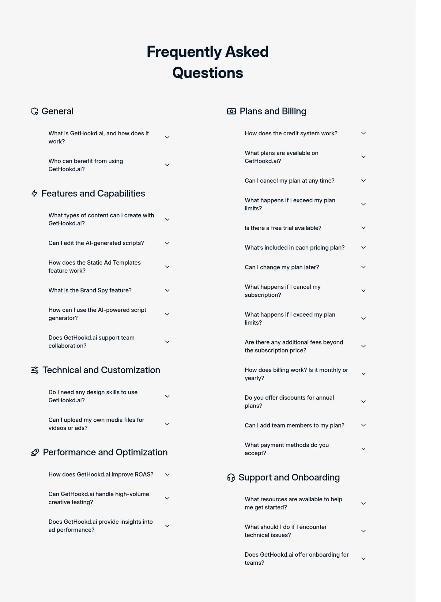gethookd.ai — FAQ