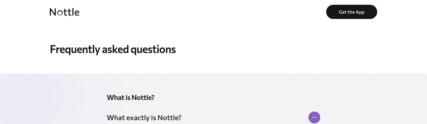 getnottle.com — a measured funnel