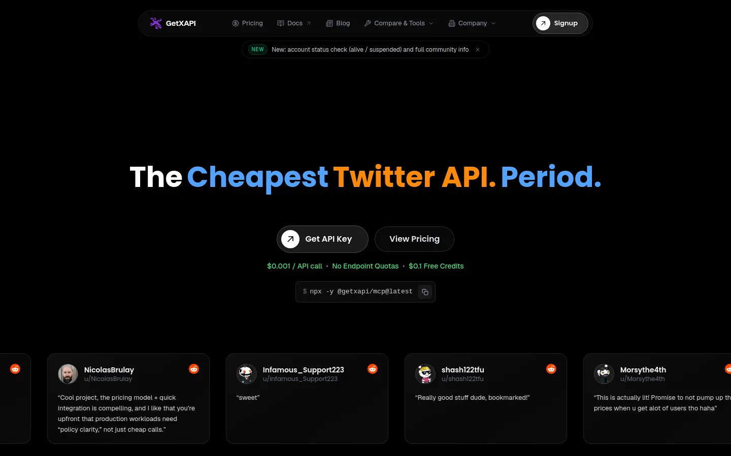 getxapi.com — Hero