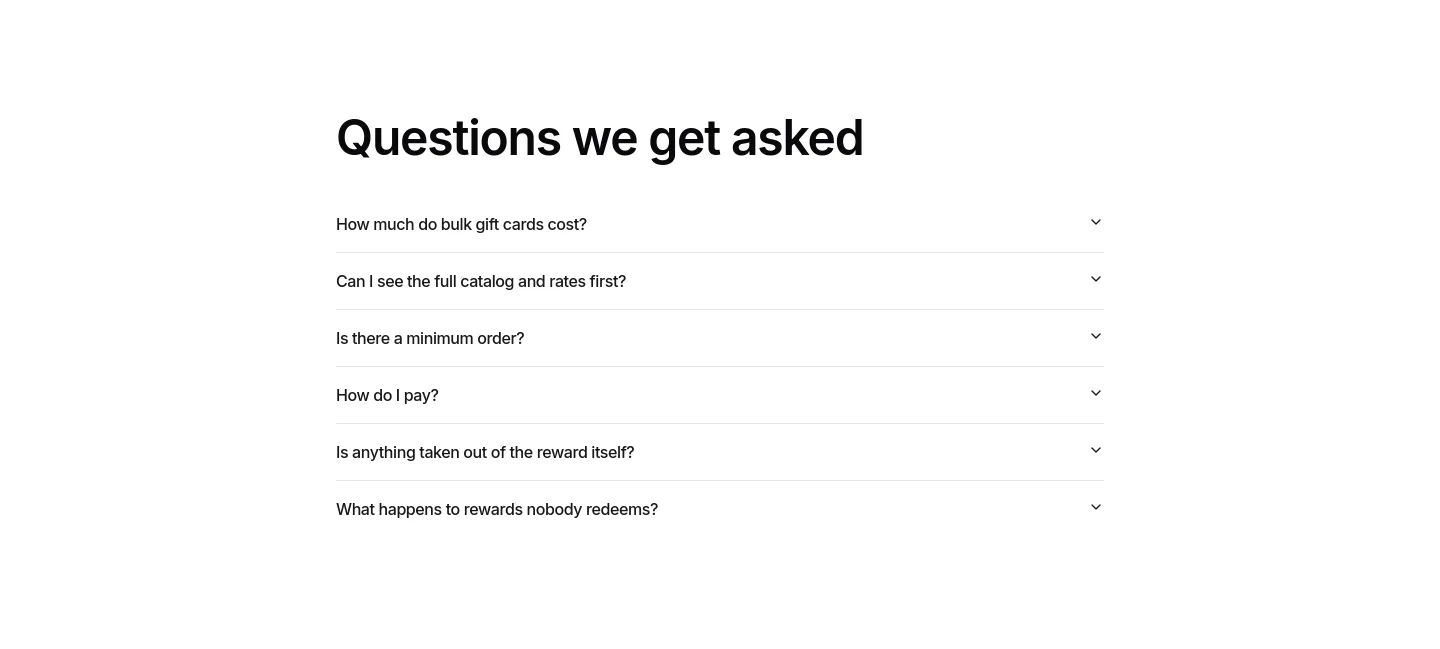 gifq.com FAQ section