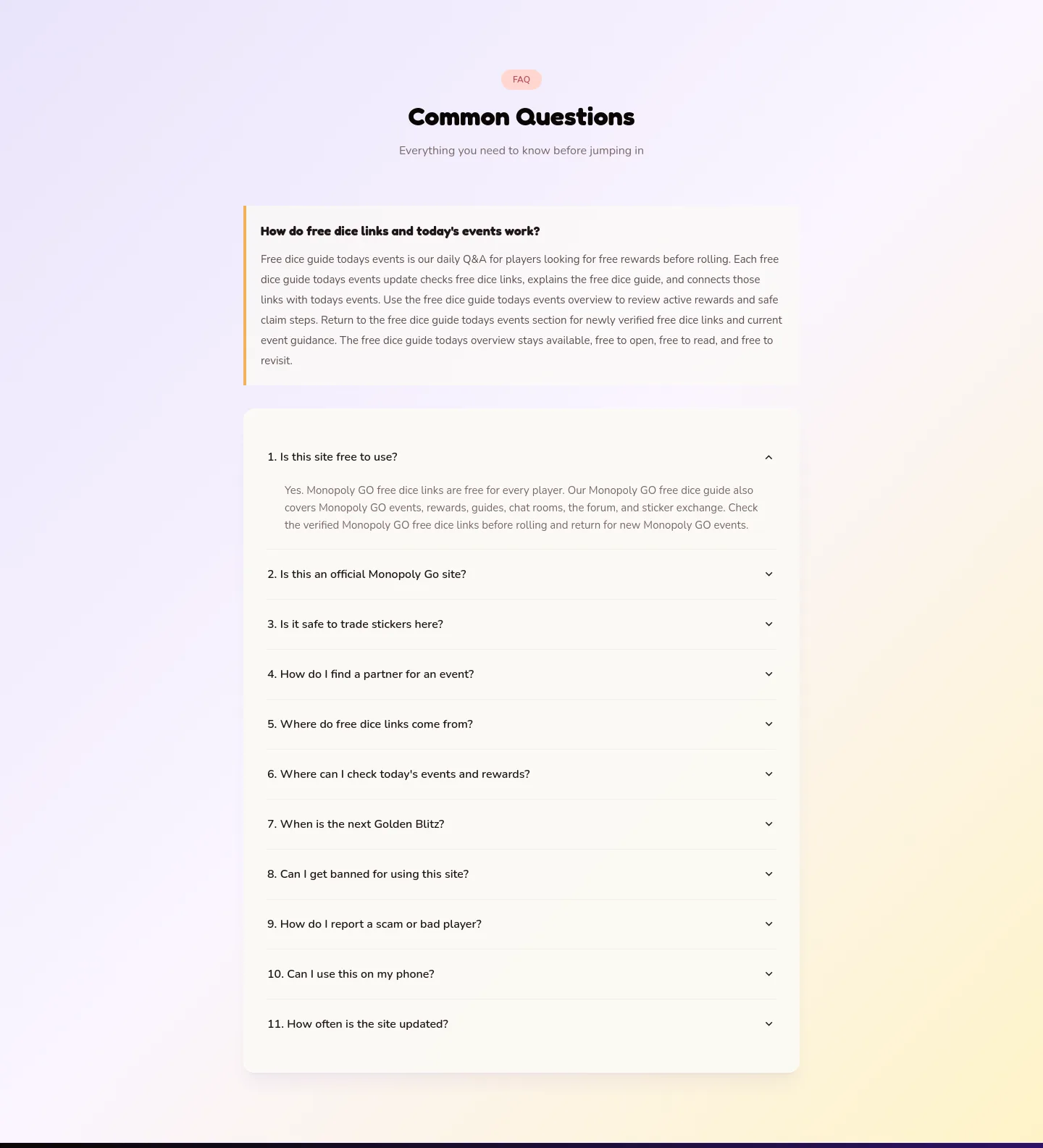 godices.com — FAQ