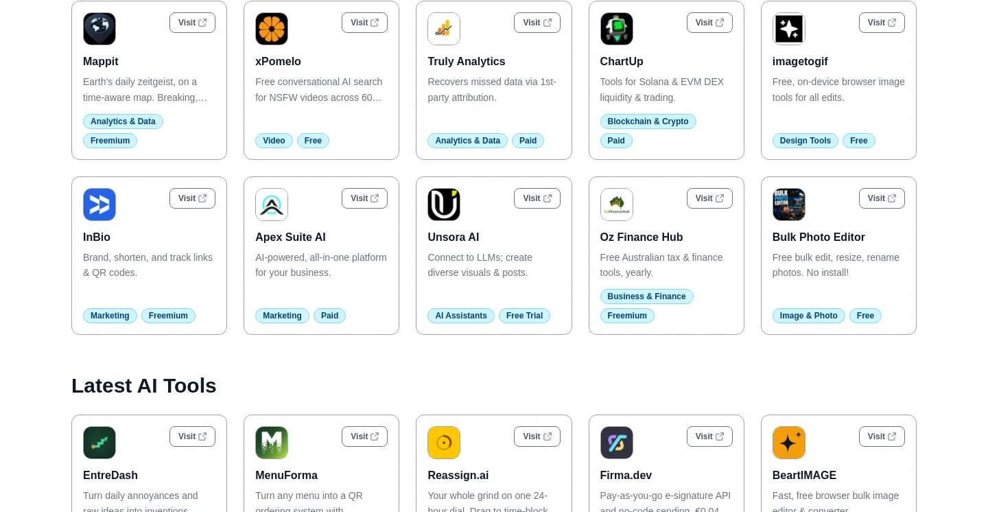 goodaitools.com — Features
