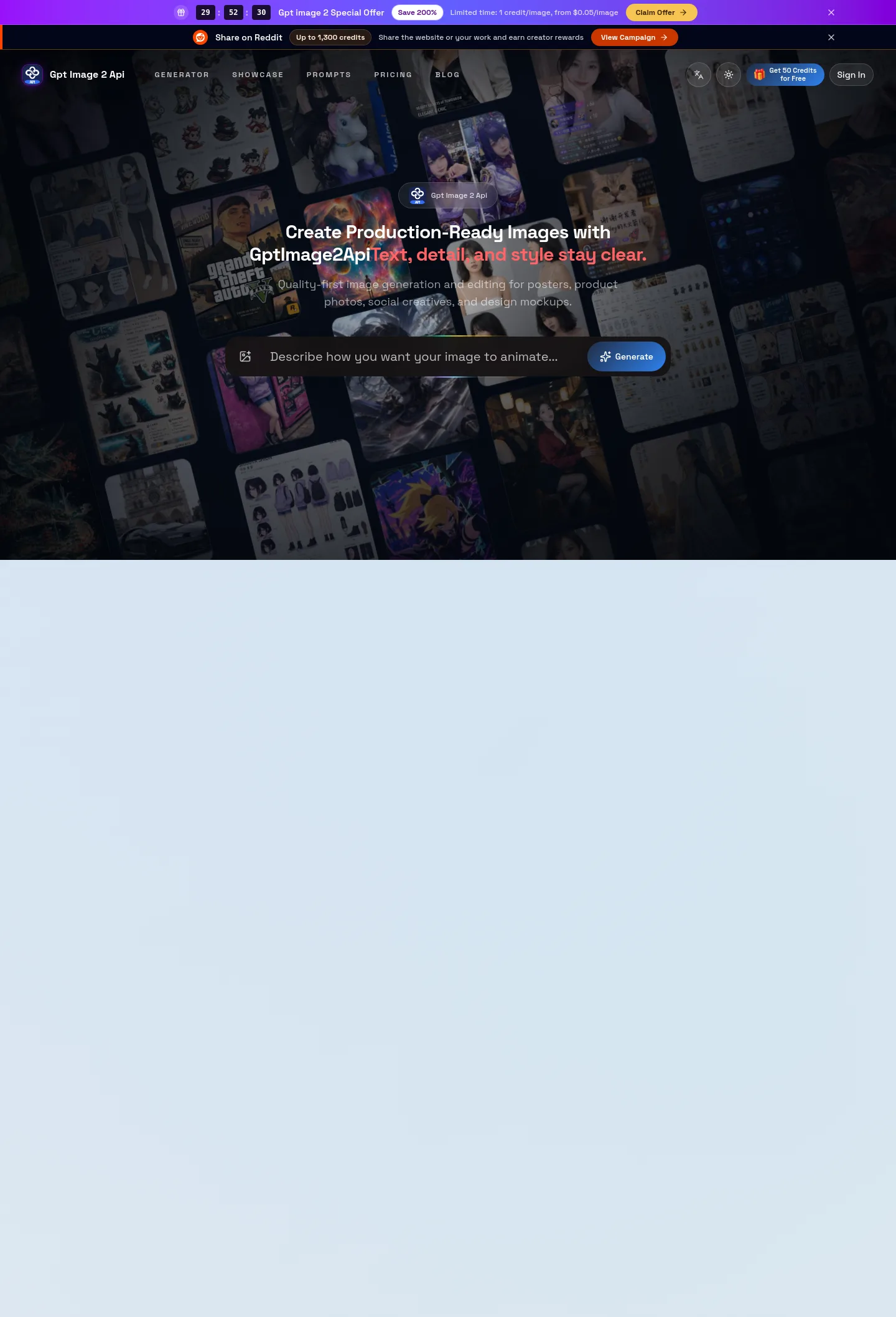 gptimage2api.net — a measured funnel