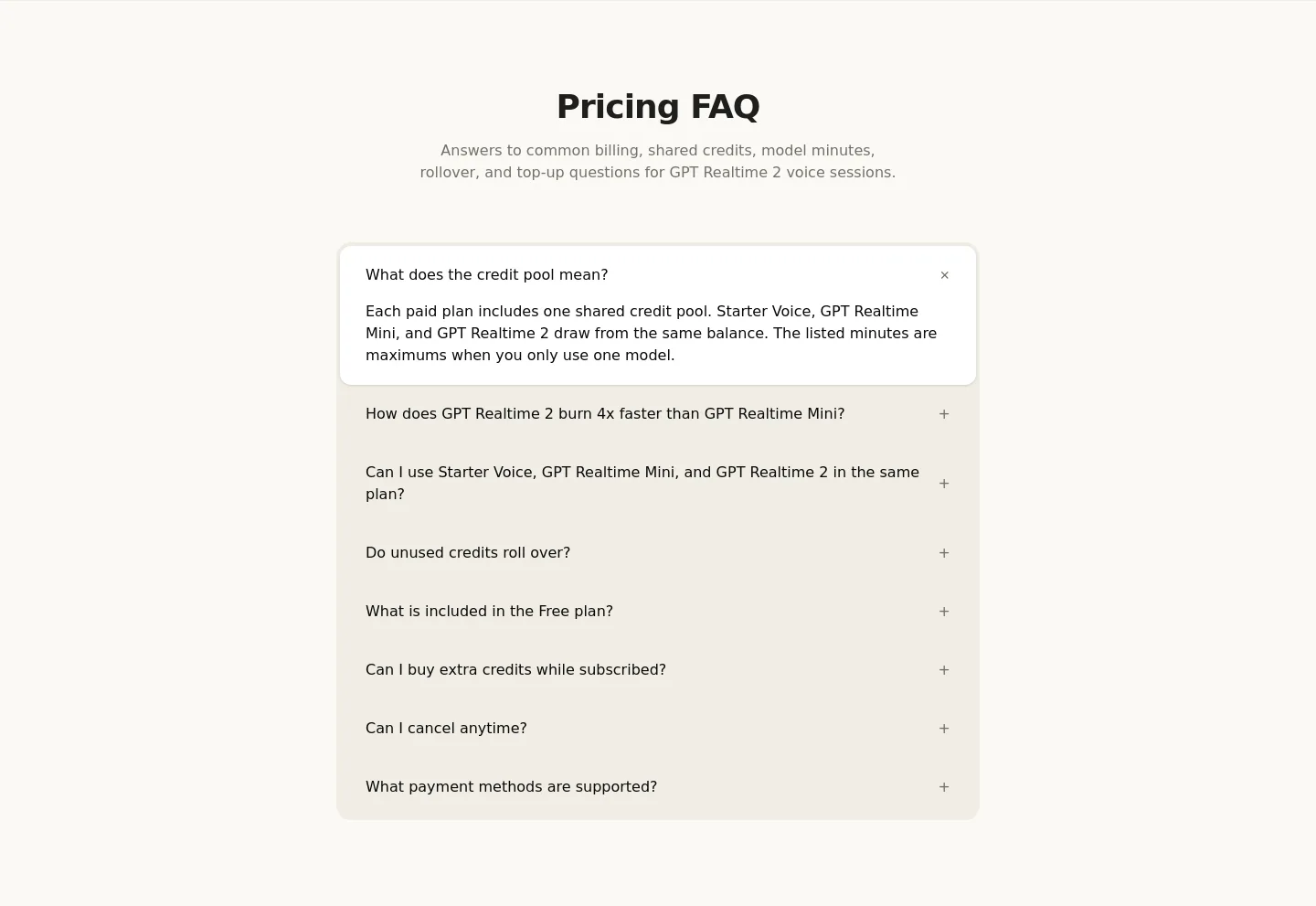 gptrealtime2.net FAQ section