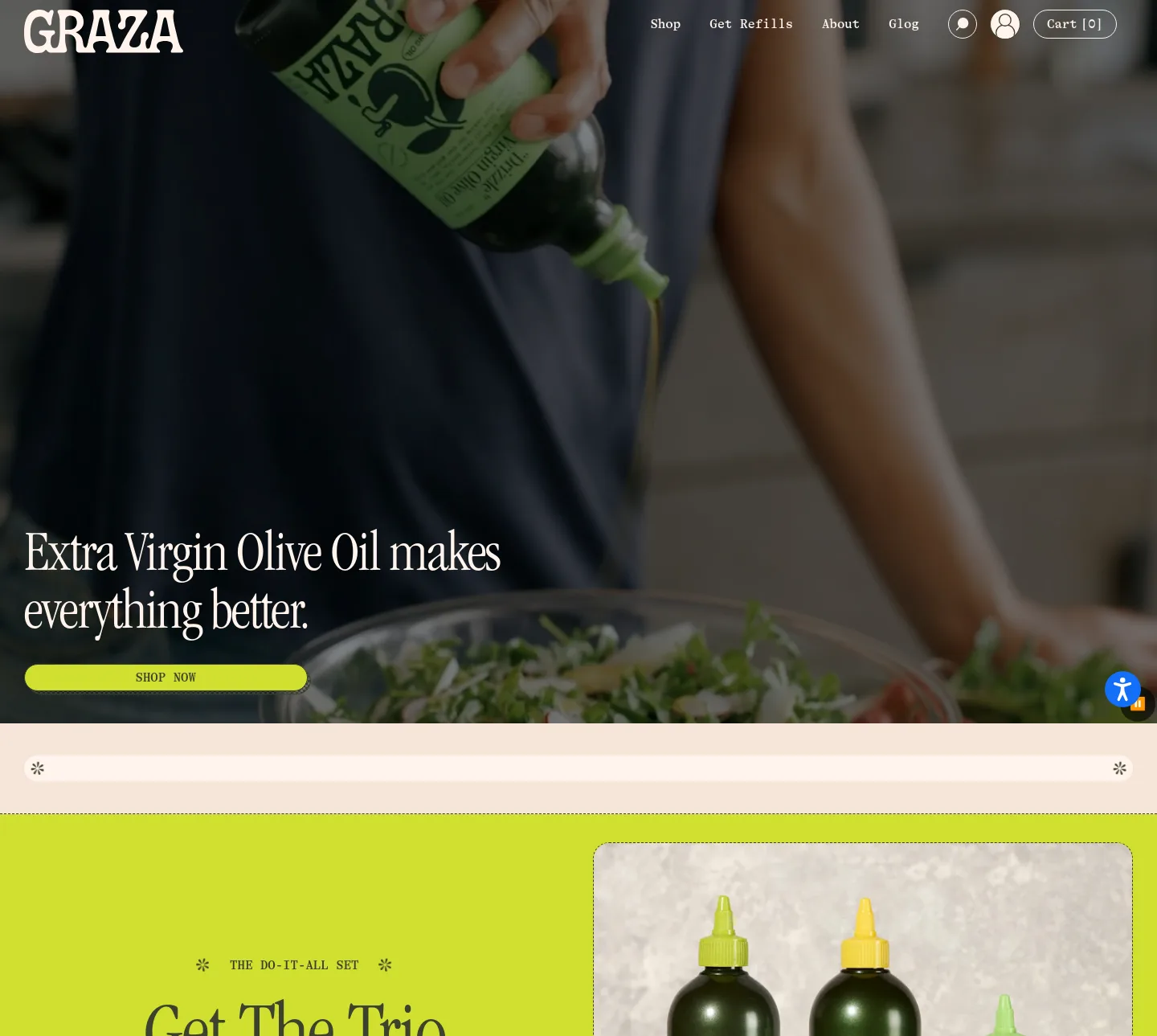 graza.co — a measured funnel