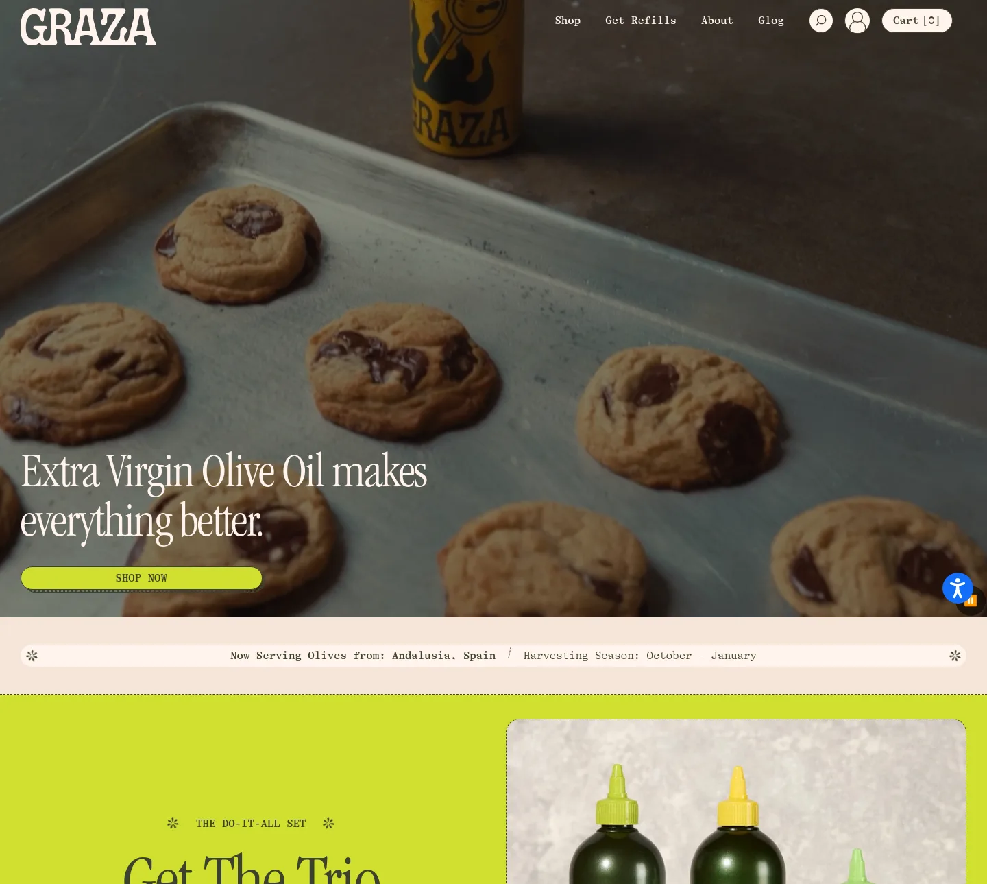 graza.co — a measured funnel