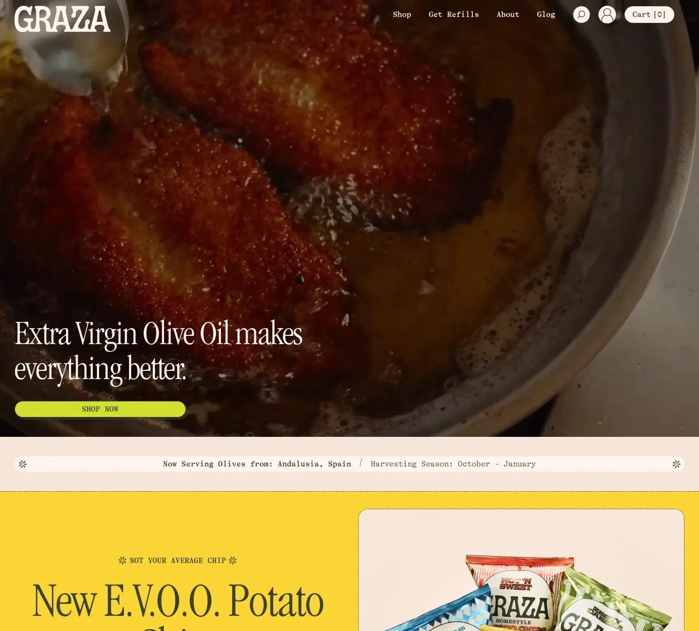 graza.com — a measured funnel