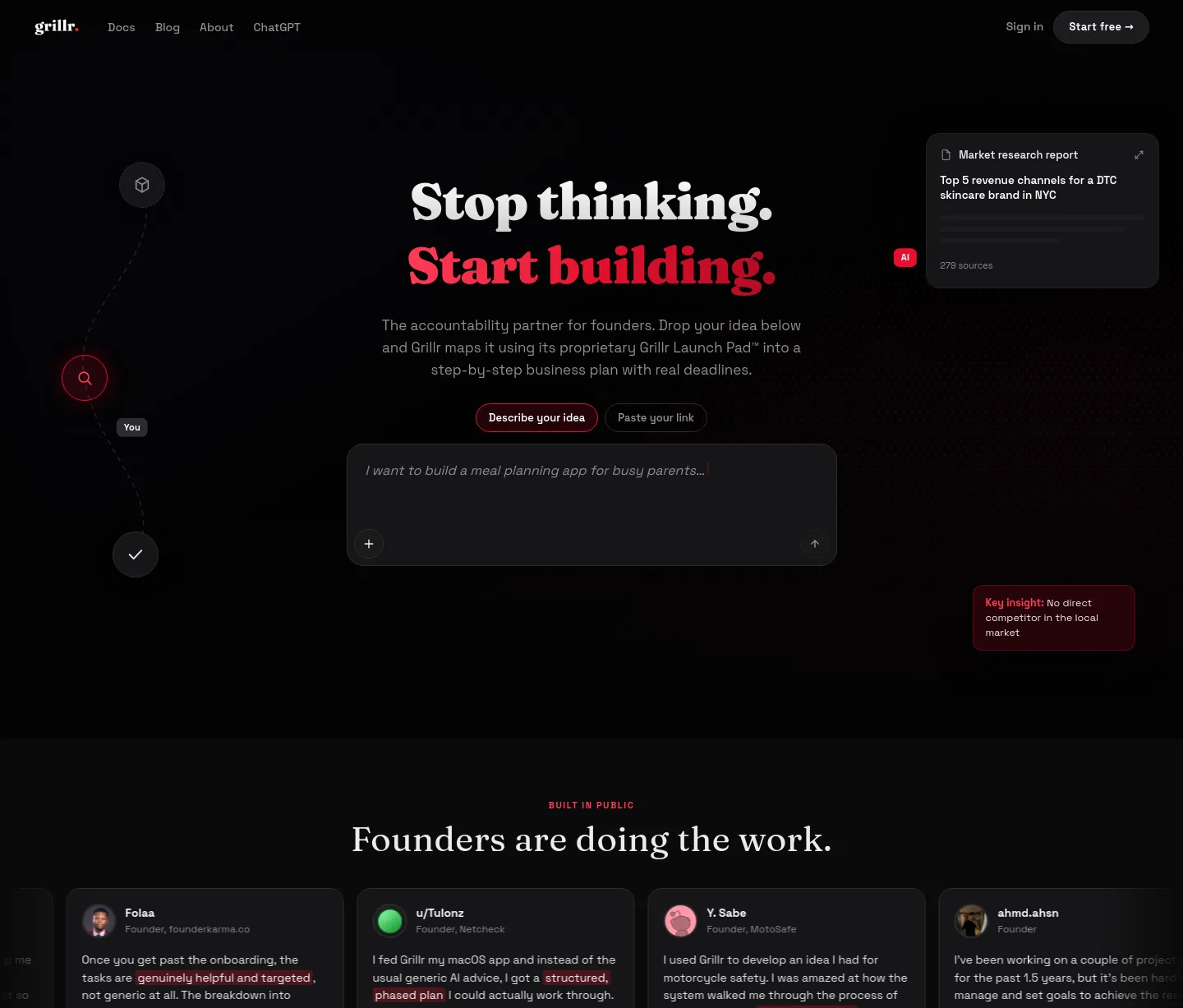 grillr.io — Hero