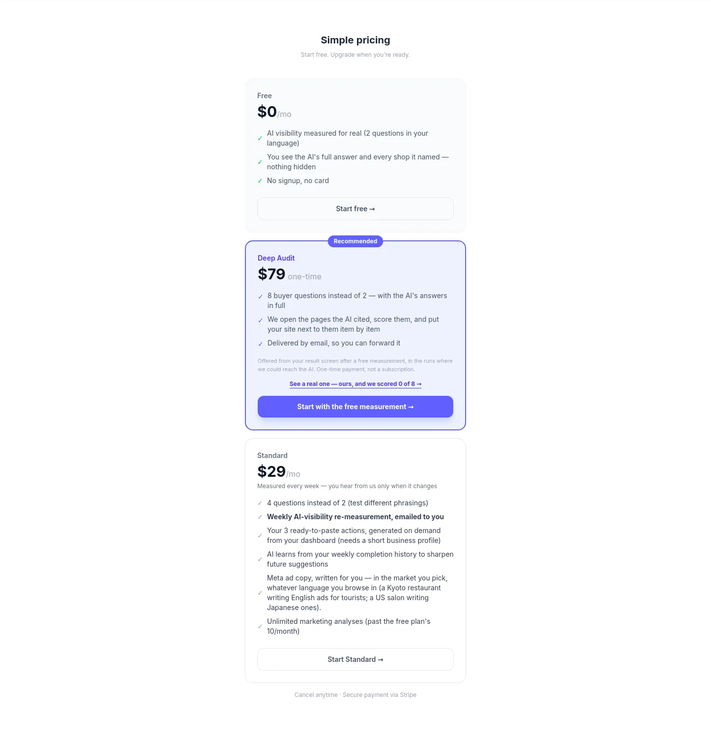 growl-ai.com — Pricing