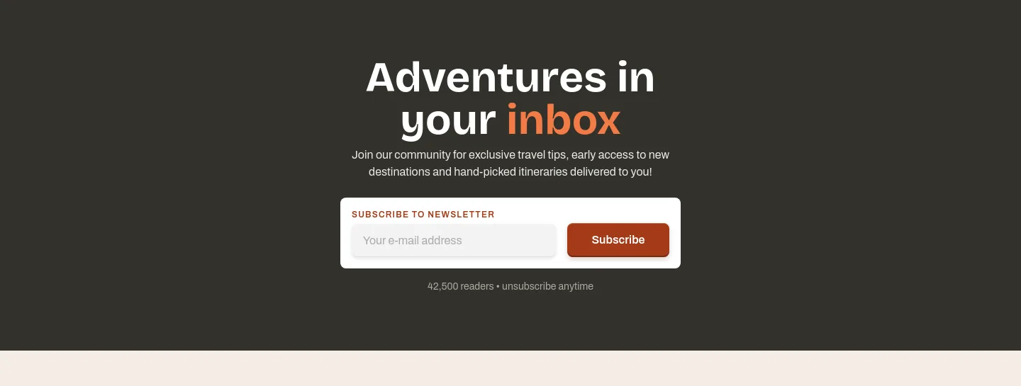 guidetail.com — Email Capture