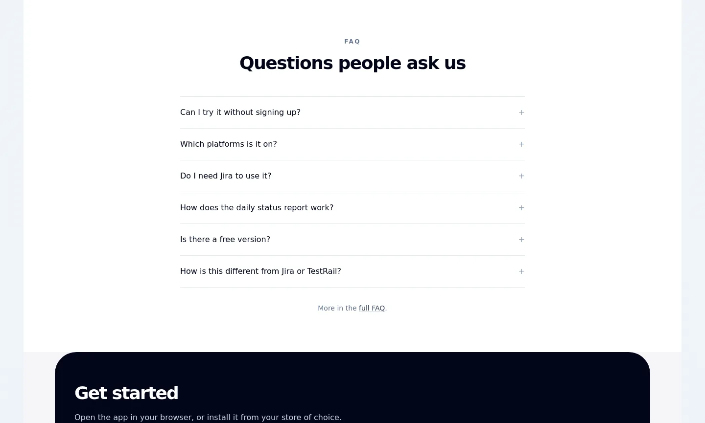 gumstory.com FAQ section