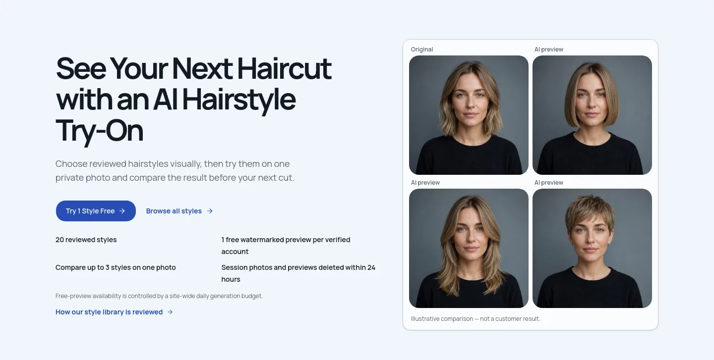 hairstyleadvisor.com — Hero