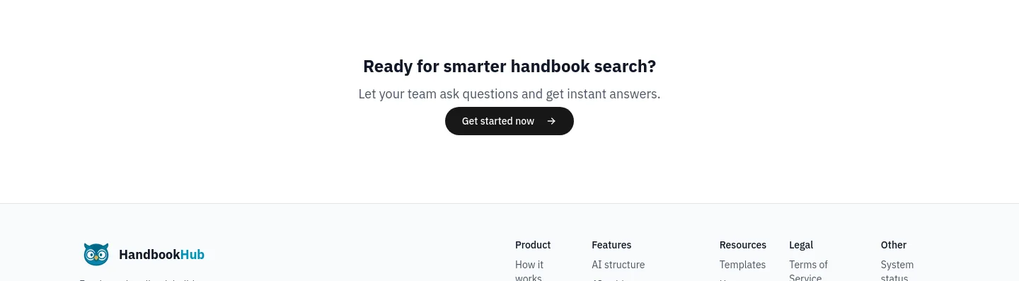 handbookhub.com — CTA