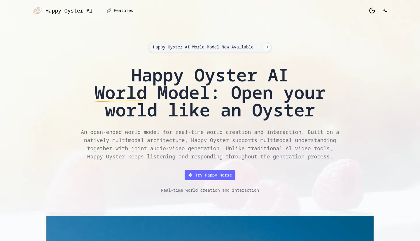 happyoyster-ai.com — a measured funnel
