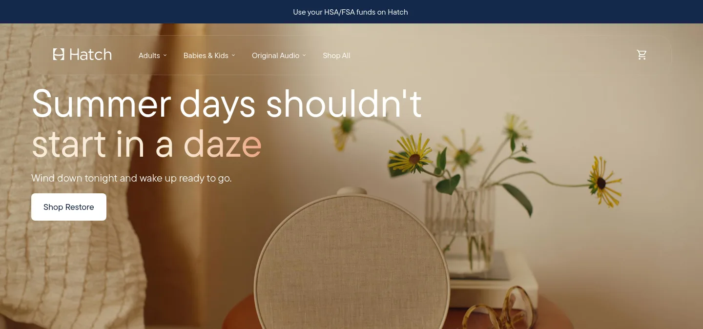 hatch.co — a real Hero + Pricing page