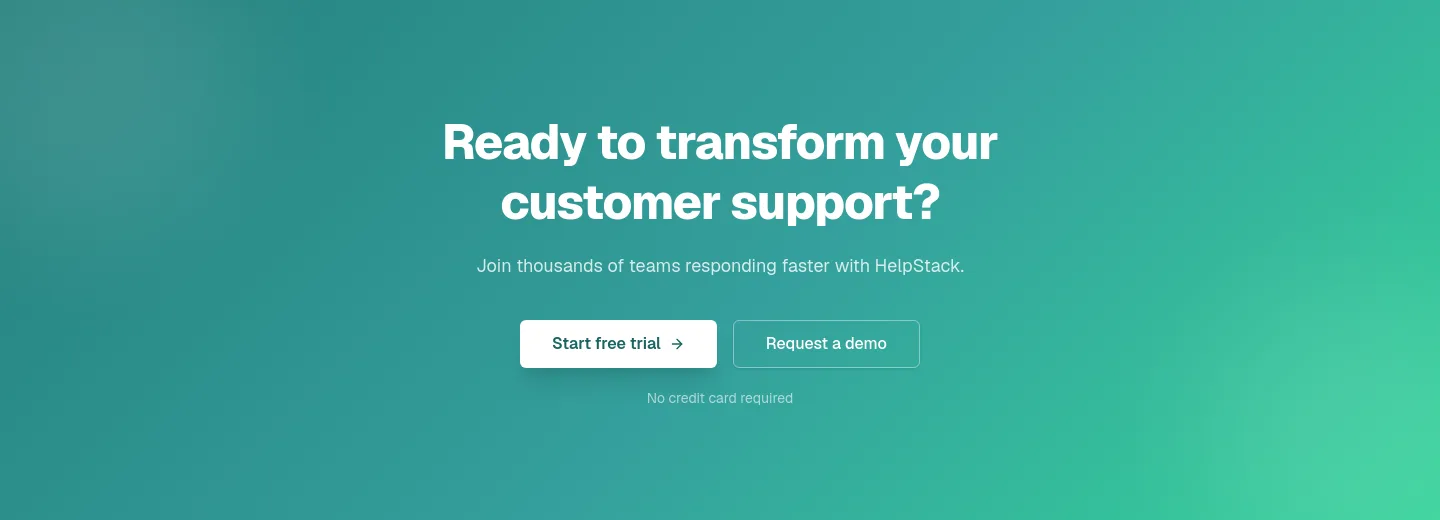 helpstack.eu — a real CTA section