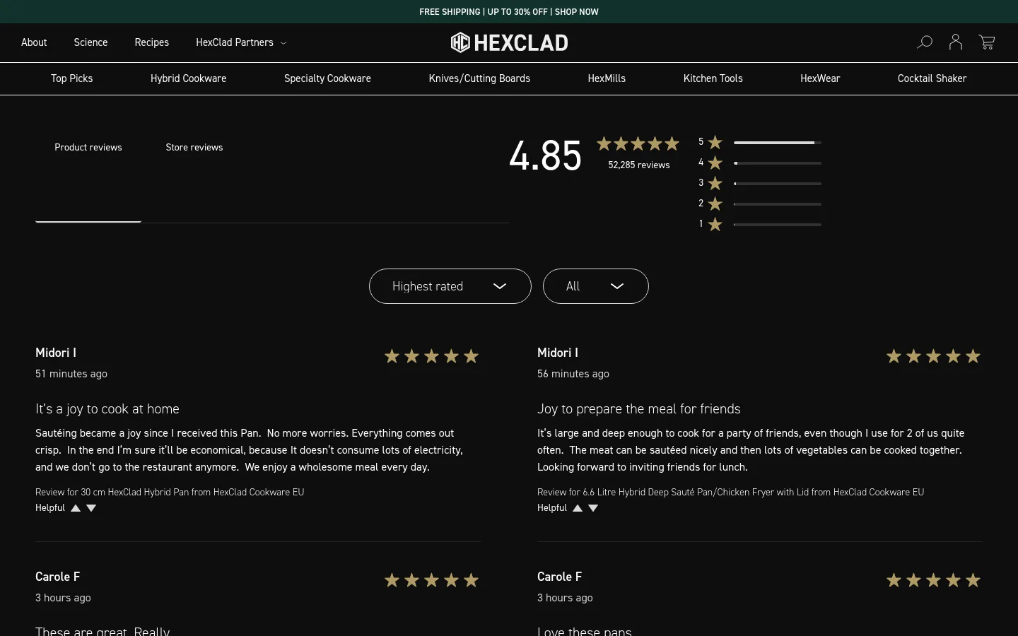 hexclad.com — Pricing