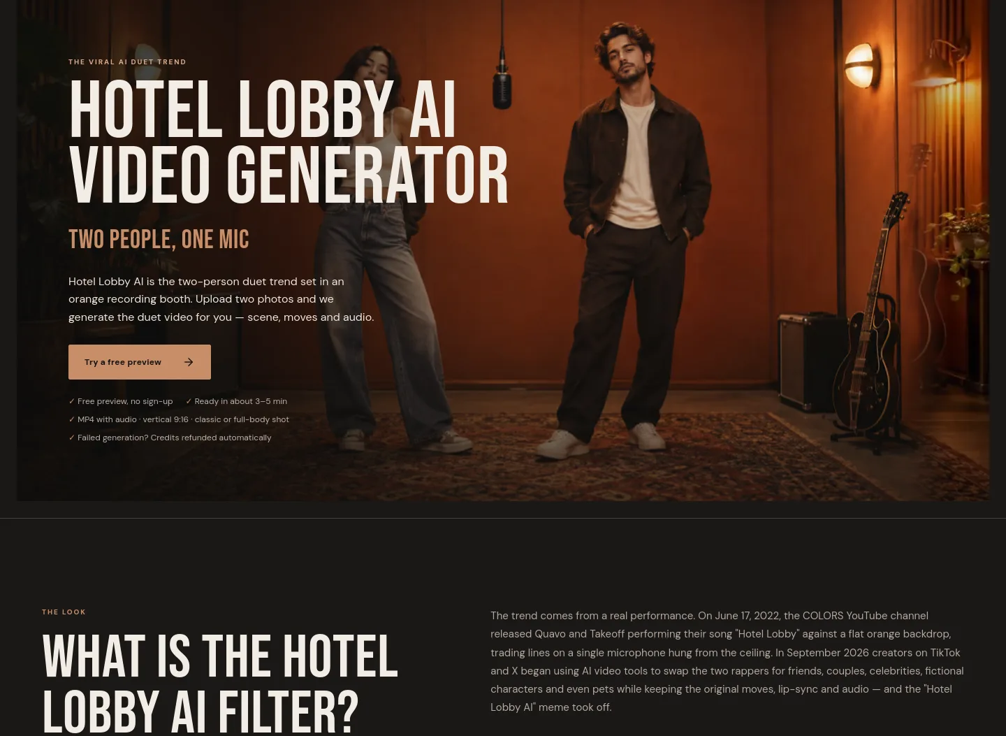 hotel-lobby.org — Hero