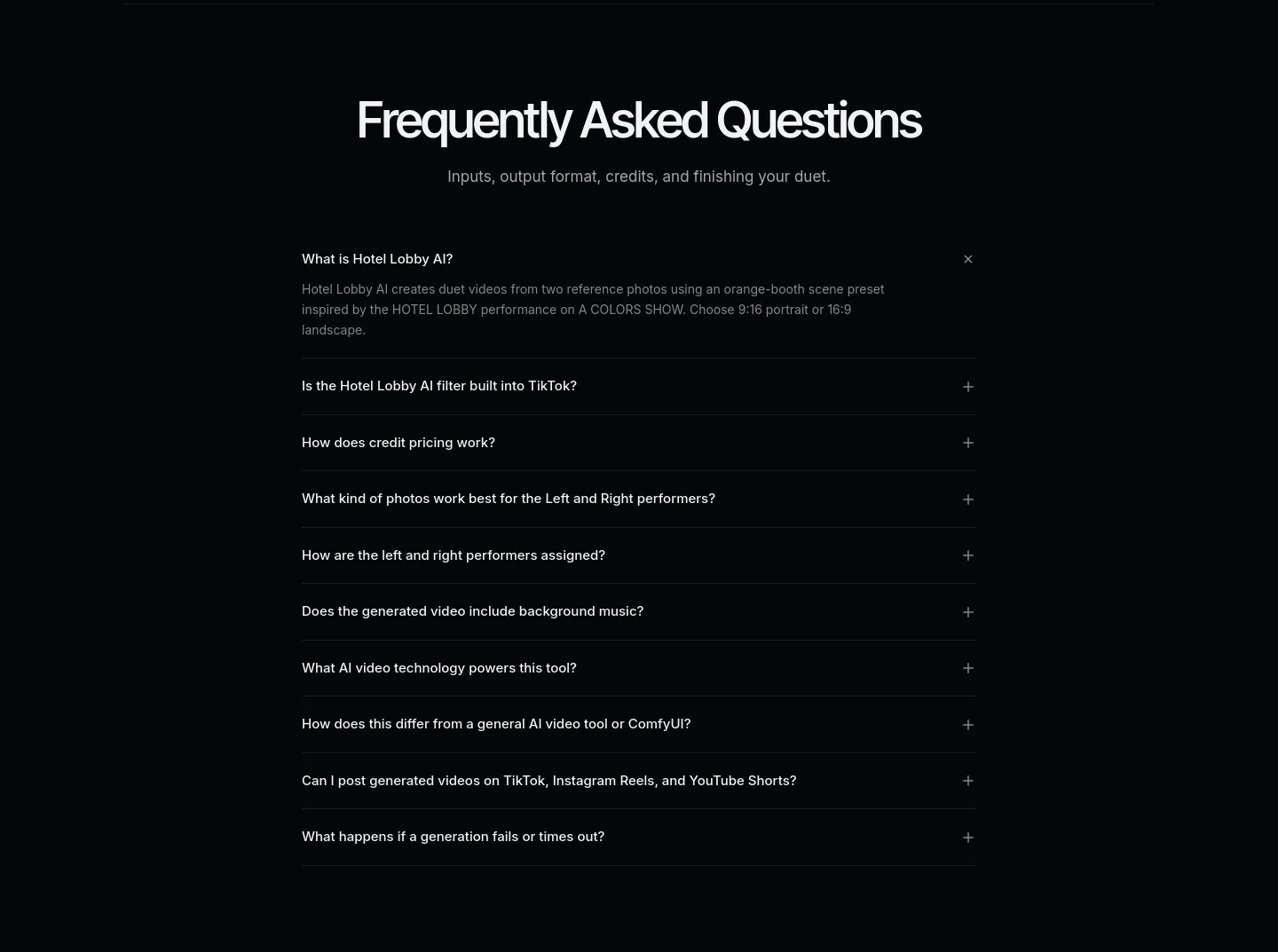 hotellobby-ai.net — FAQ