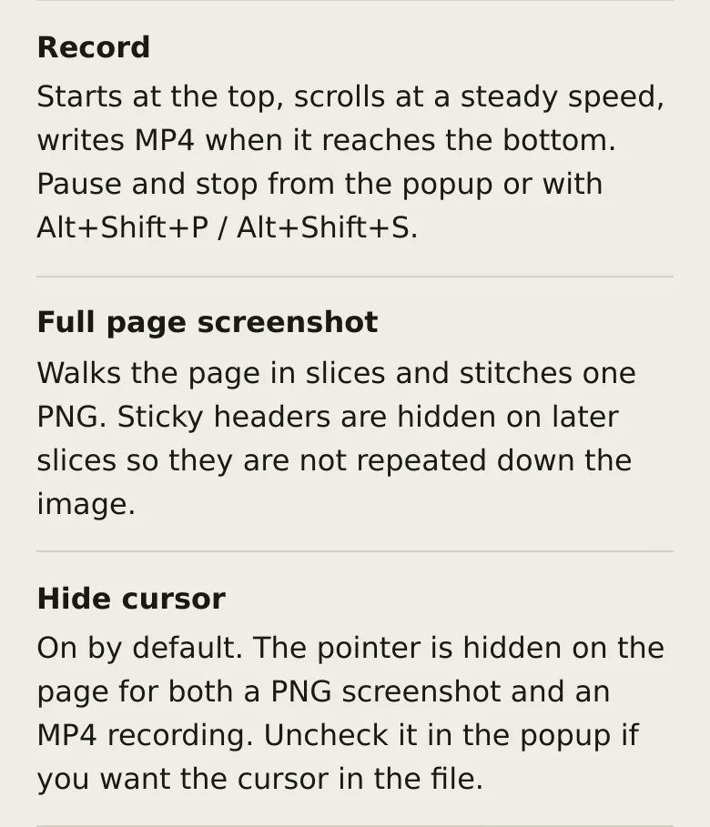 hsr88.github.io — Features