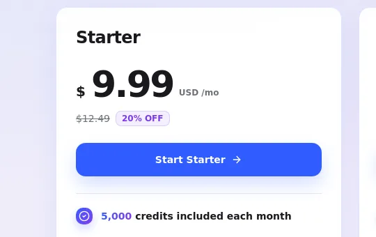 Price anchor element from hubvanta.com