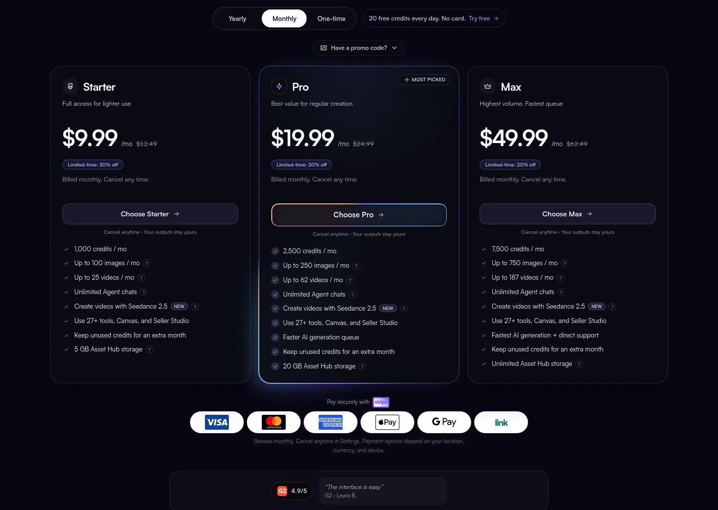 igly.ai — Pricing