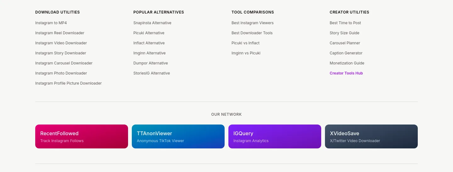igrecent.com Features section