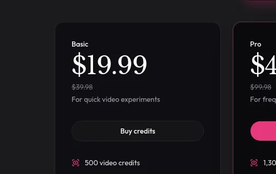 Price anchor element from image-to-video-ai.im